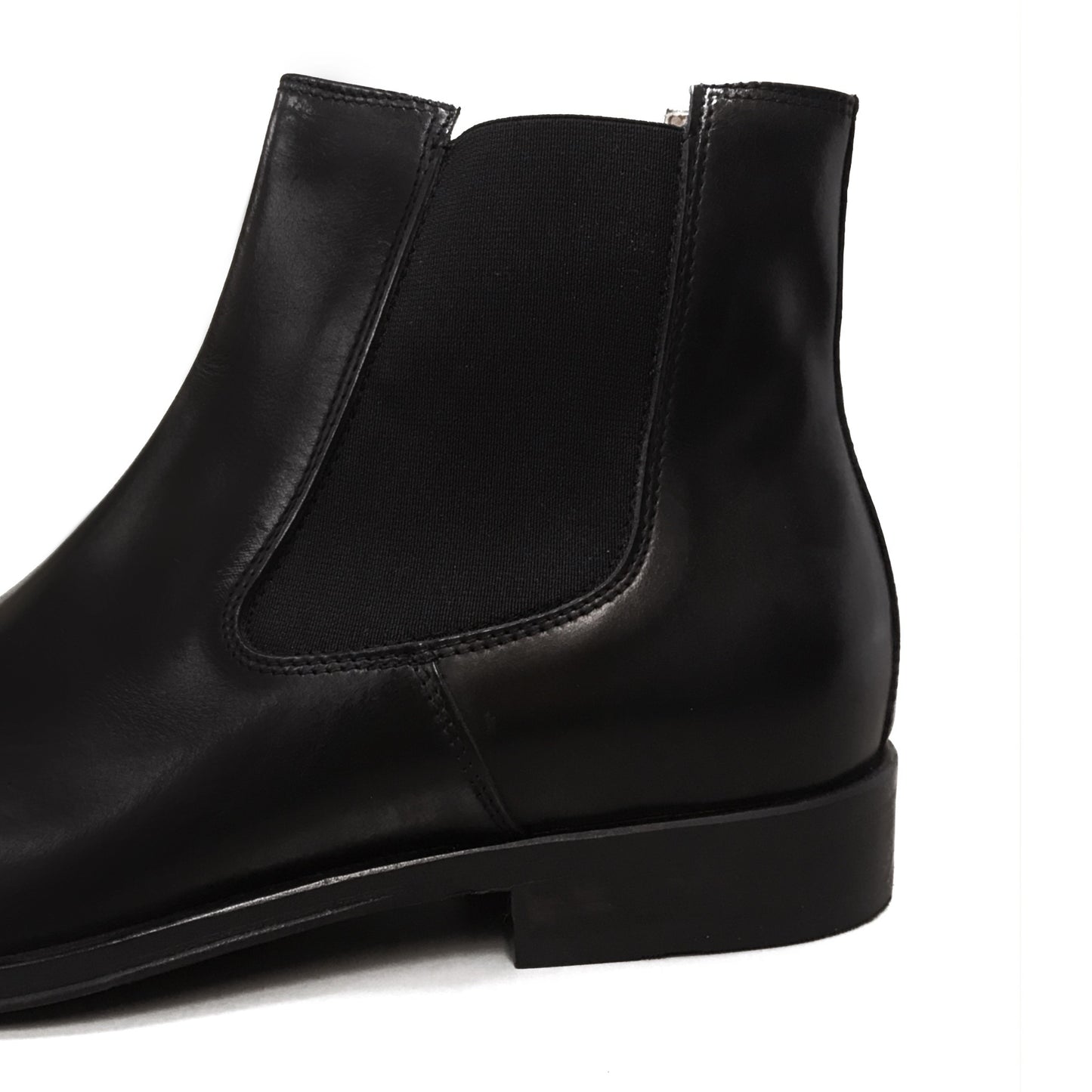 Stivaletto Chelsea NeroGiardini A909402 Vera Pelle, Nero