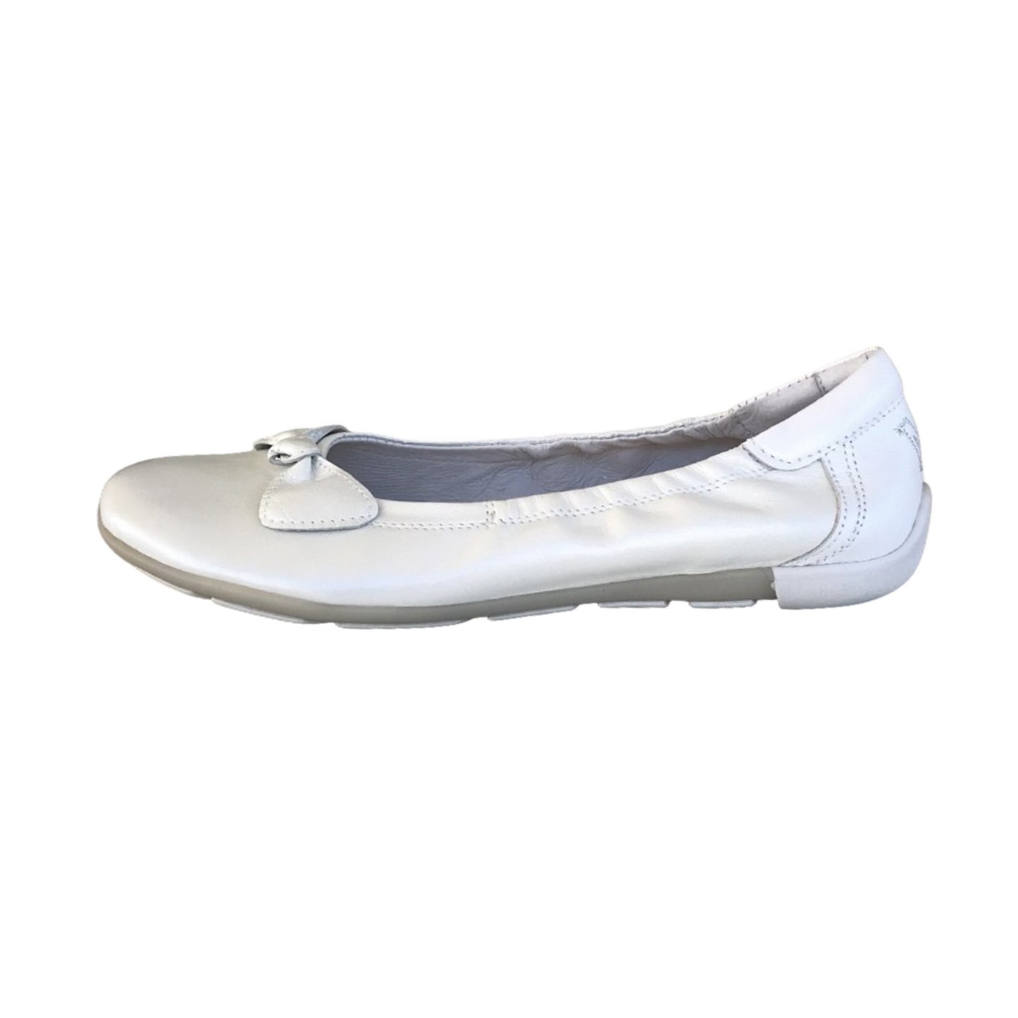 Ballerine NeroGiardini 36024 Vera Pelle Bianco Perlato