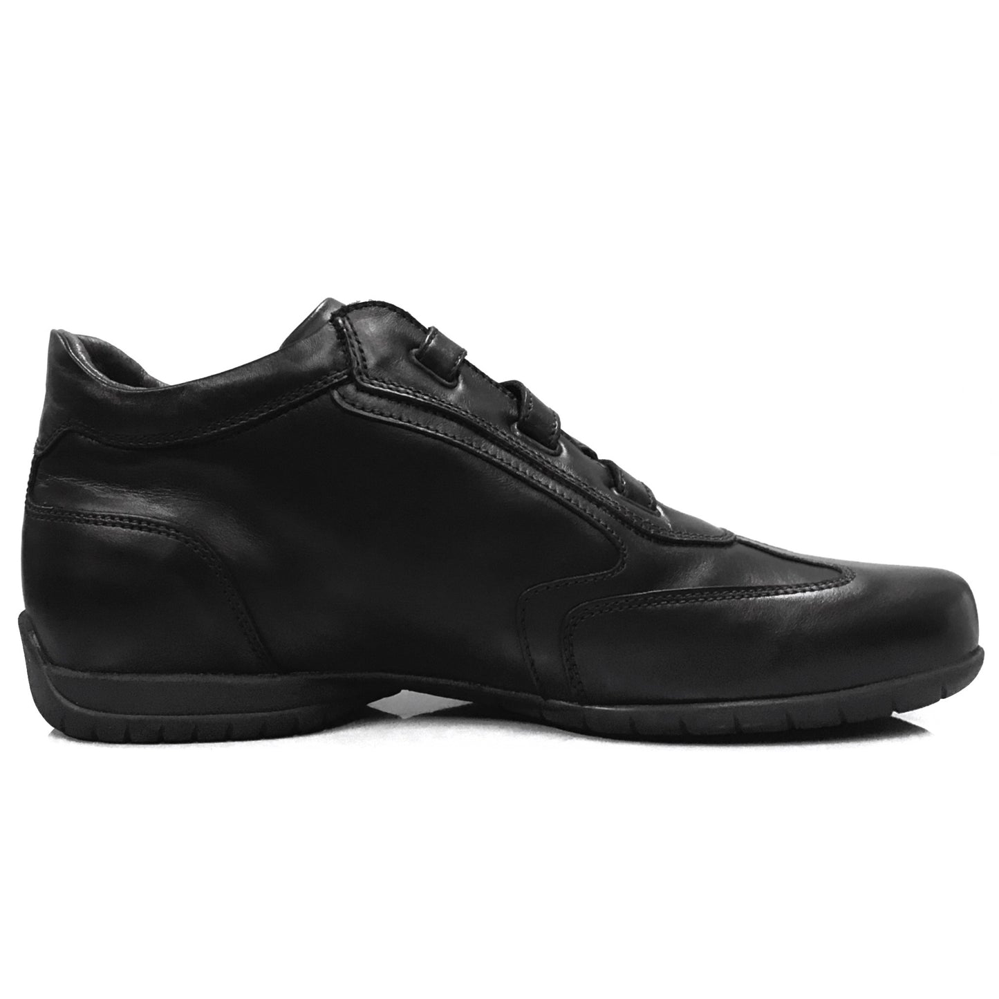 Sneakers Uomo NeroGiardini 07561 Nero con chiusura a strappo - Numero 44
