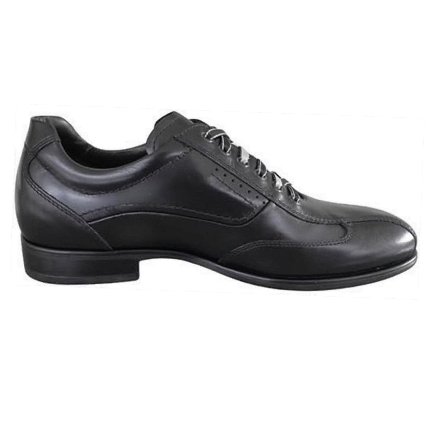 Scarpe Eleganti Uomo NeroGiardini A503580U Vera Pelle, Nero, lacci bicolor