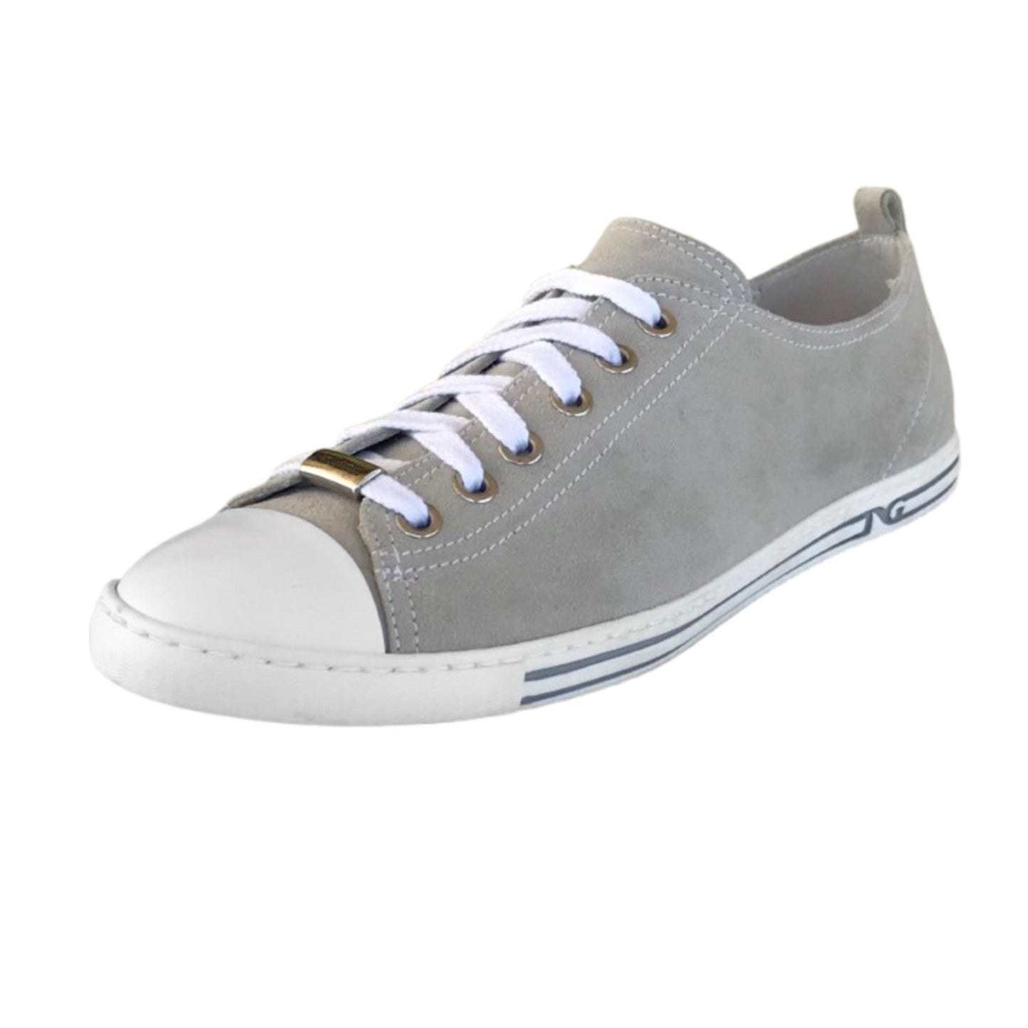 Sneakers basse Donna NeroGiardini P308430D Vera Pelle Grigio