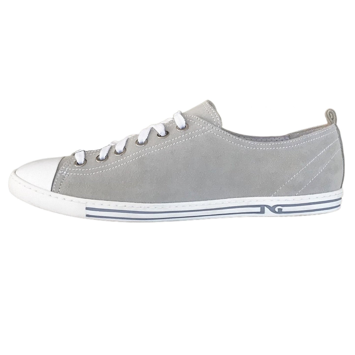 Sneakers basse Donna NeroGiardini P308430D Vera Pelle Grigio