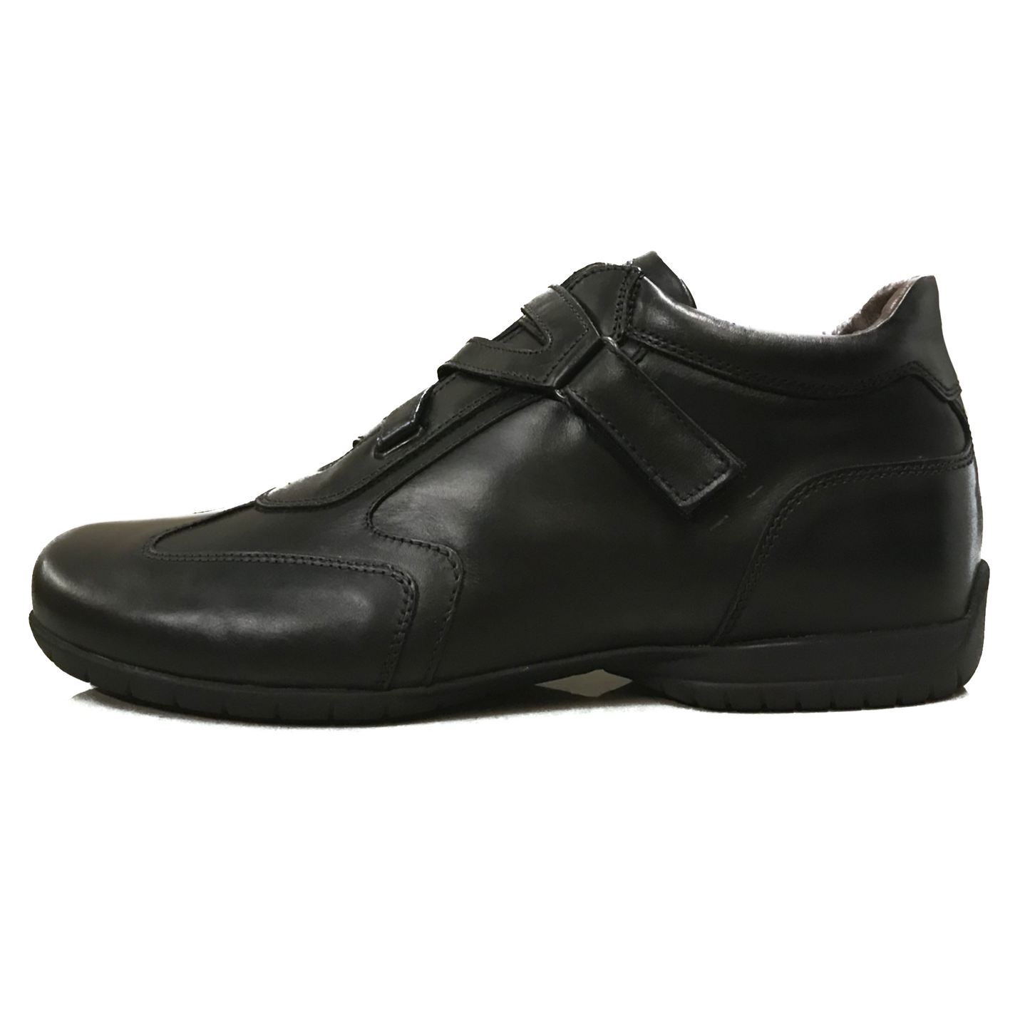 Sneakers Uomo NeroGiardini 07561 Nero con chiusura a strappo - Numero 44