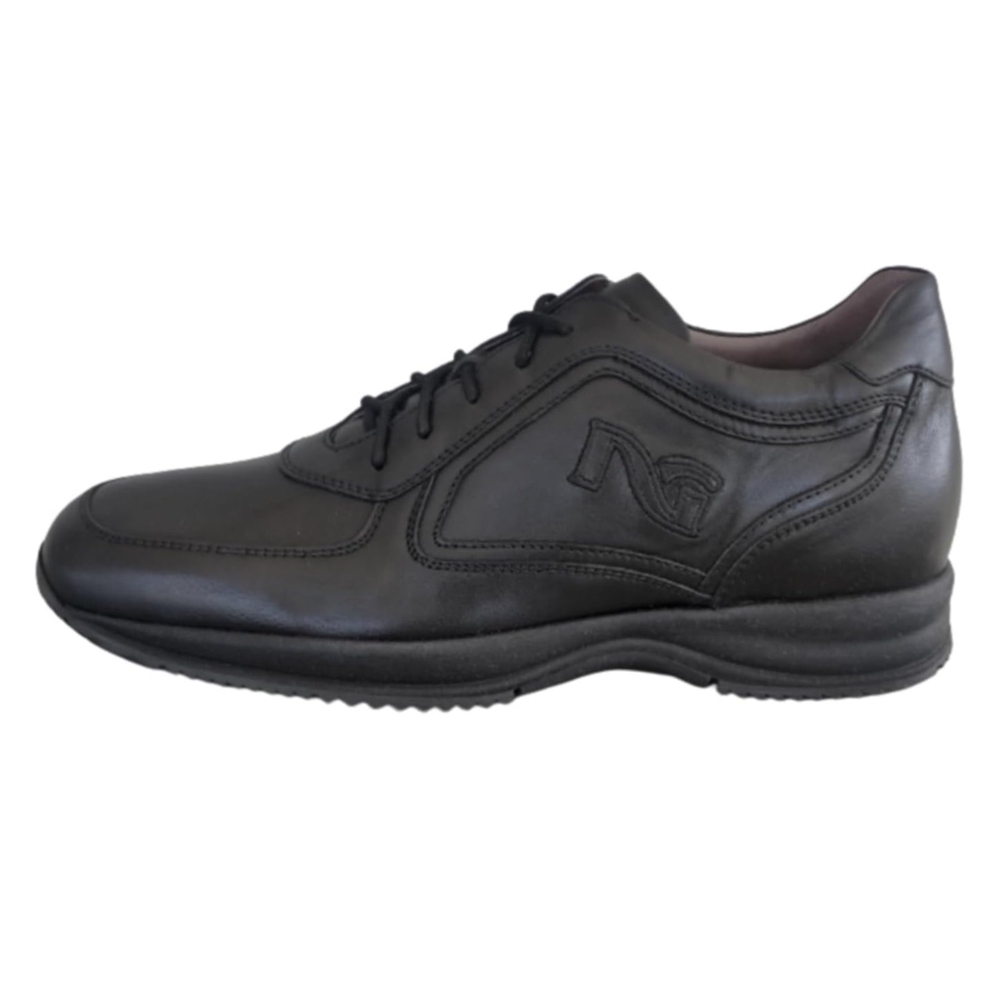 Sneakers Uomo NeroGiardini A302180U Vera Pelle Nappa Nero - 44 EU
