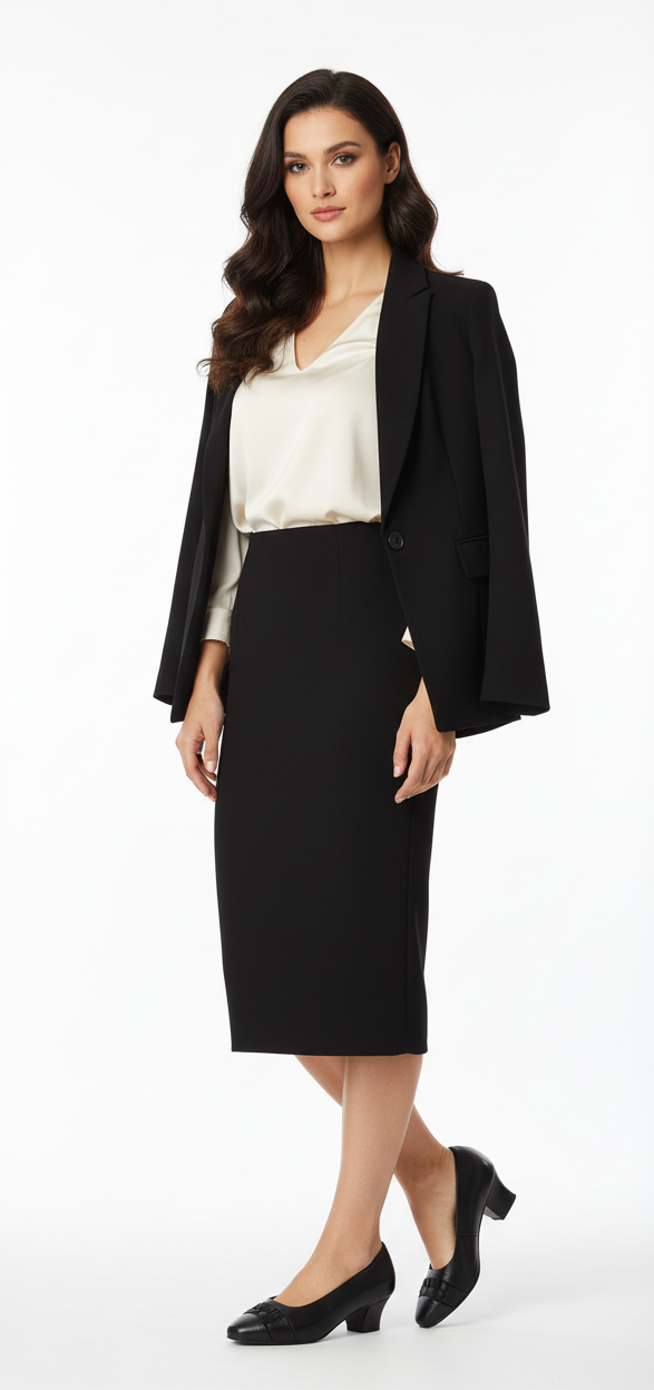 Dècolletè Donna Confort, 016, Vera Pelle, Nero