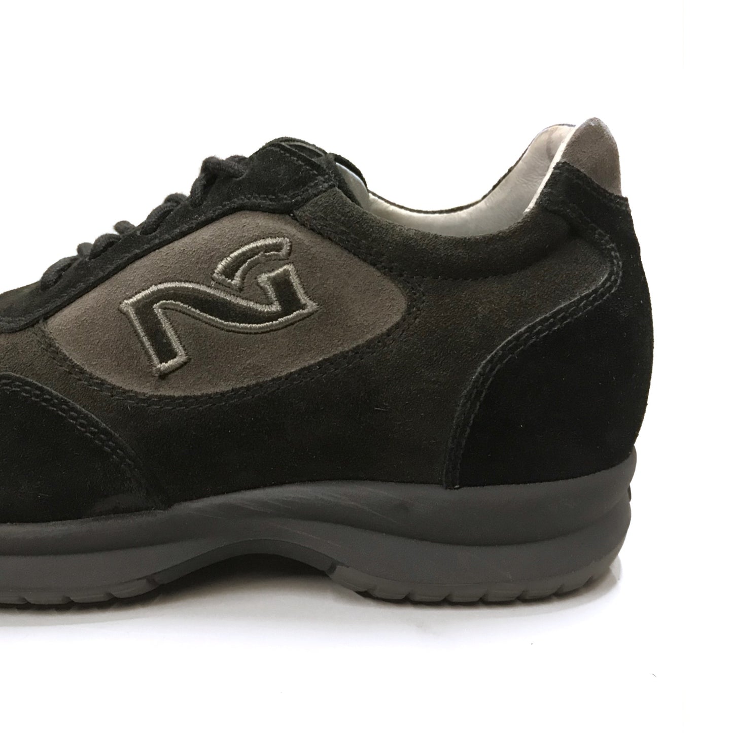 Sneakers Uomo NeroGiardini Nero e Grigio Antracite A100720U - Numero 40