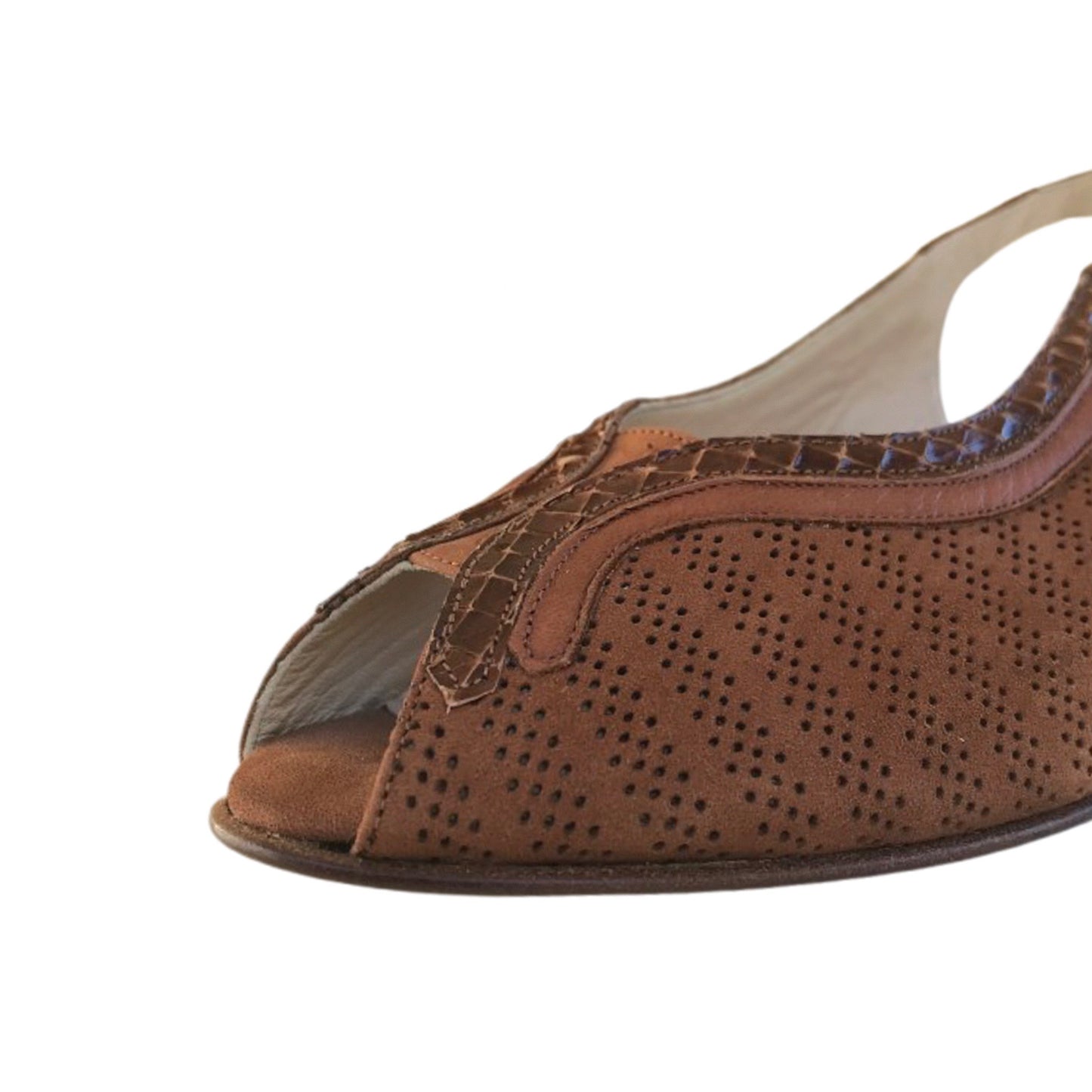 Sandali con zeppa Donna Confort 1551 Nabuk