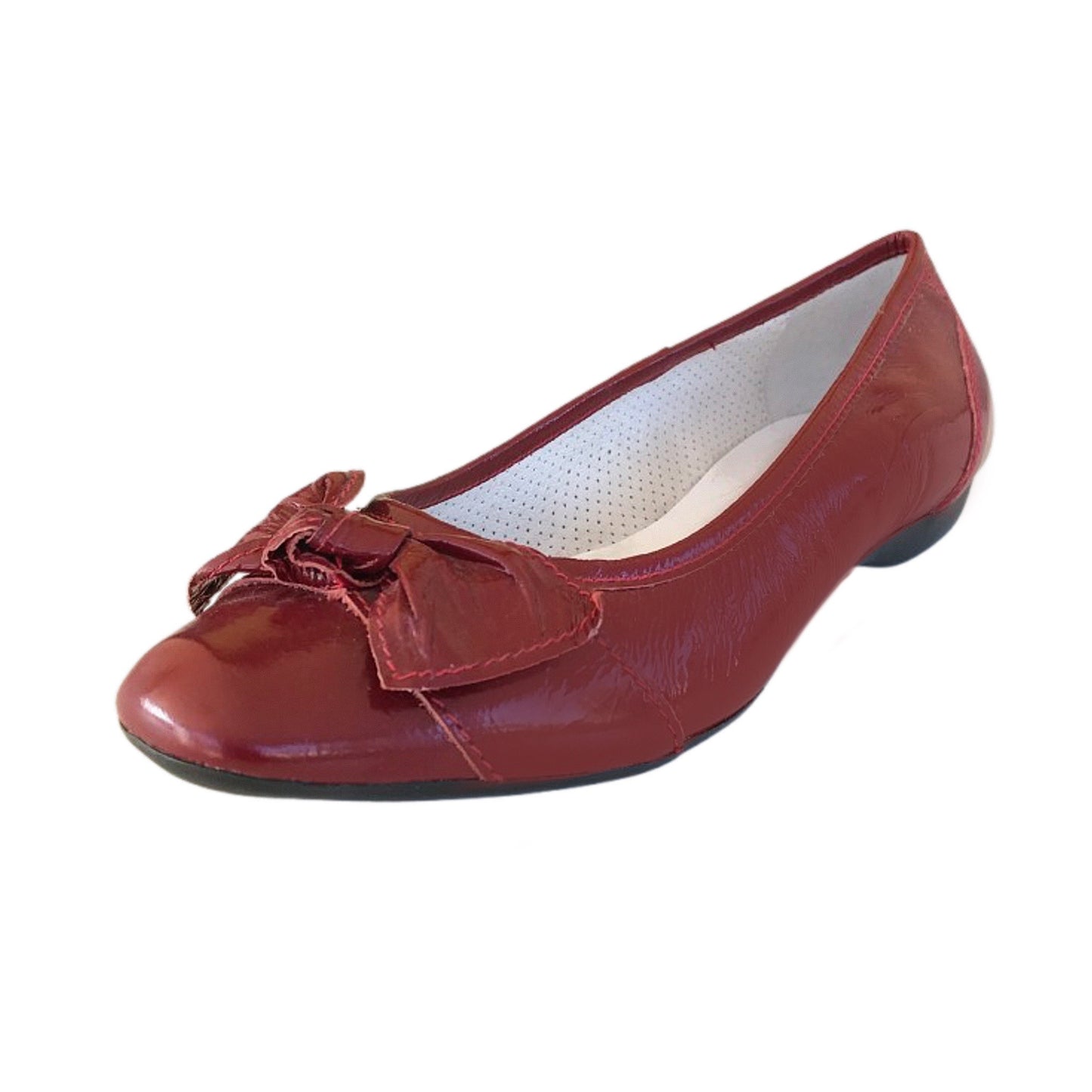 Ballerine NeroGiardini Vera Pelle Rosso Bordeaux