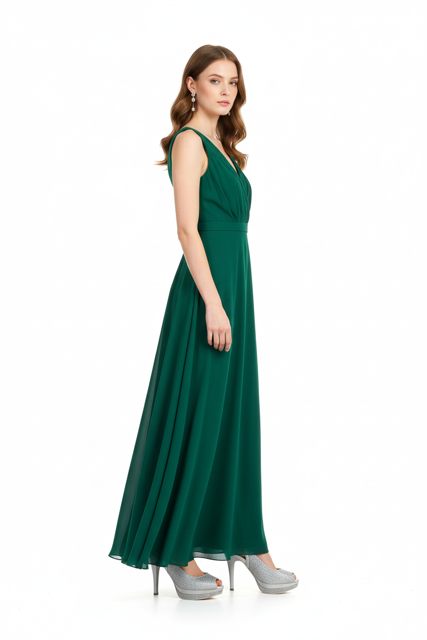 Sandali Donna NeroGiardini P717412DE Vera Pelle Savana e Tessuto Glitter Argento cangiante