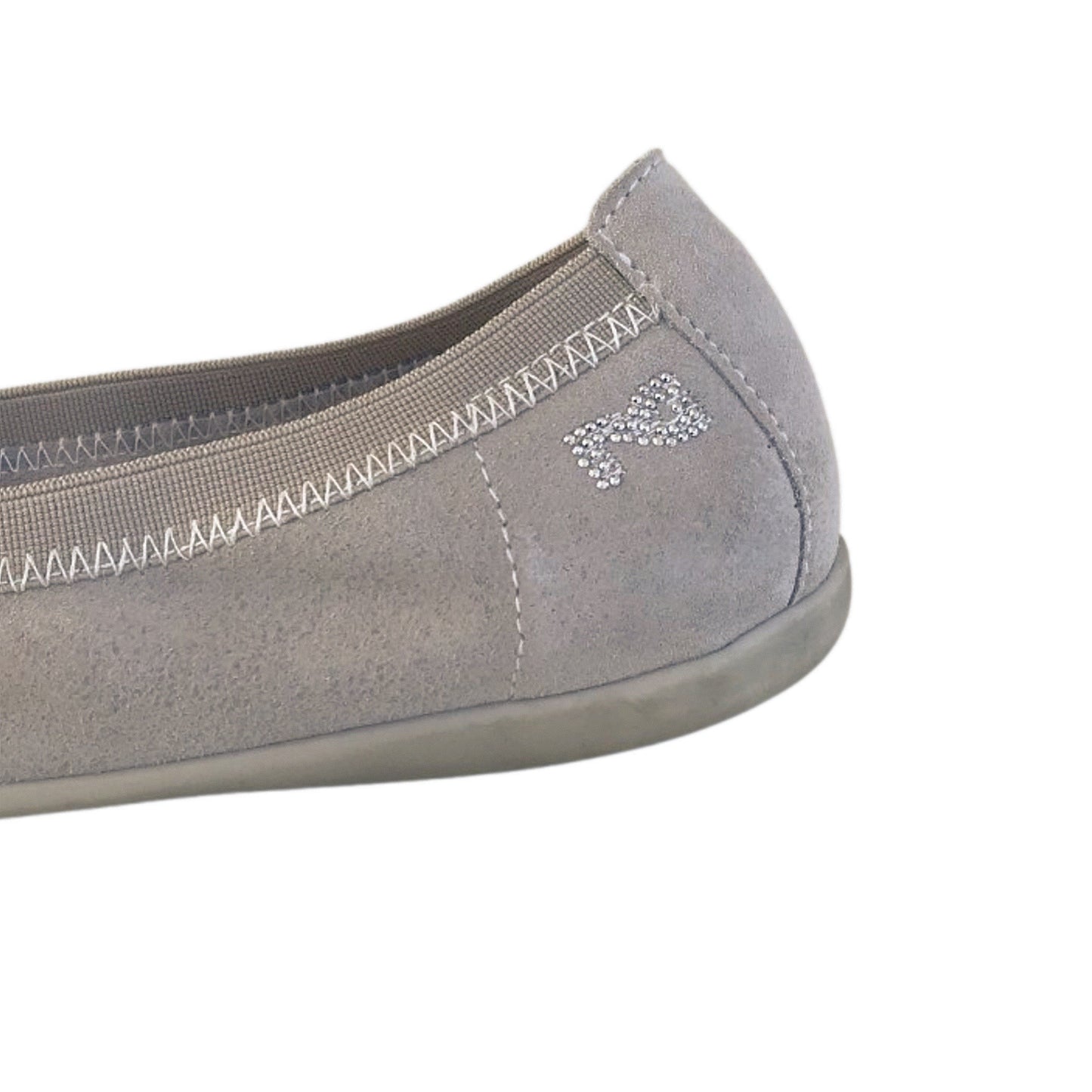 Ballerine con brillantini P530872F Vera Pelle Beige Freddo