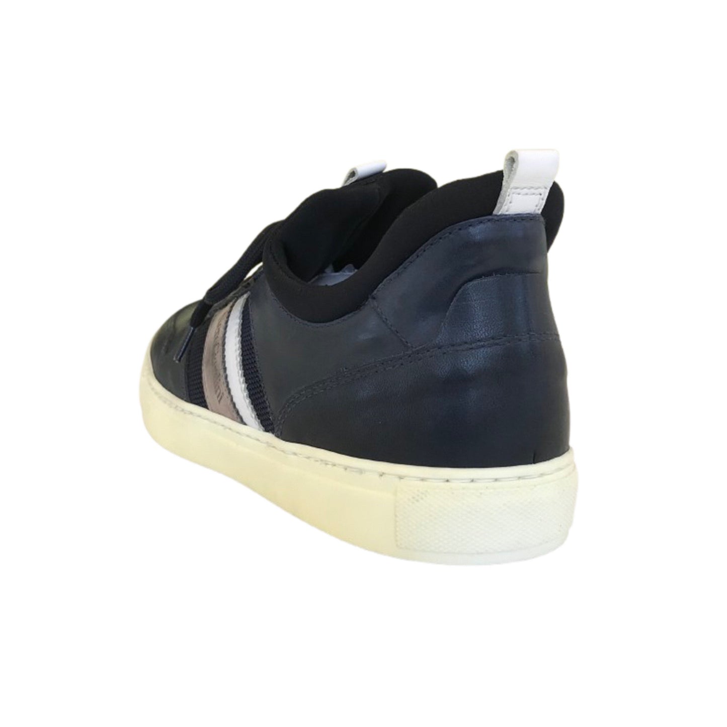 Sneakers Uomo NeroGiardini P900992U Pelle Blu Bianco e Fumo - 40 EU