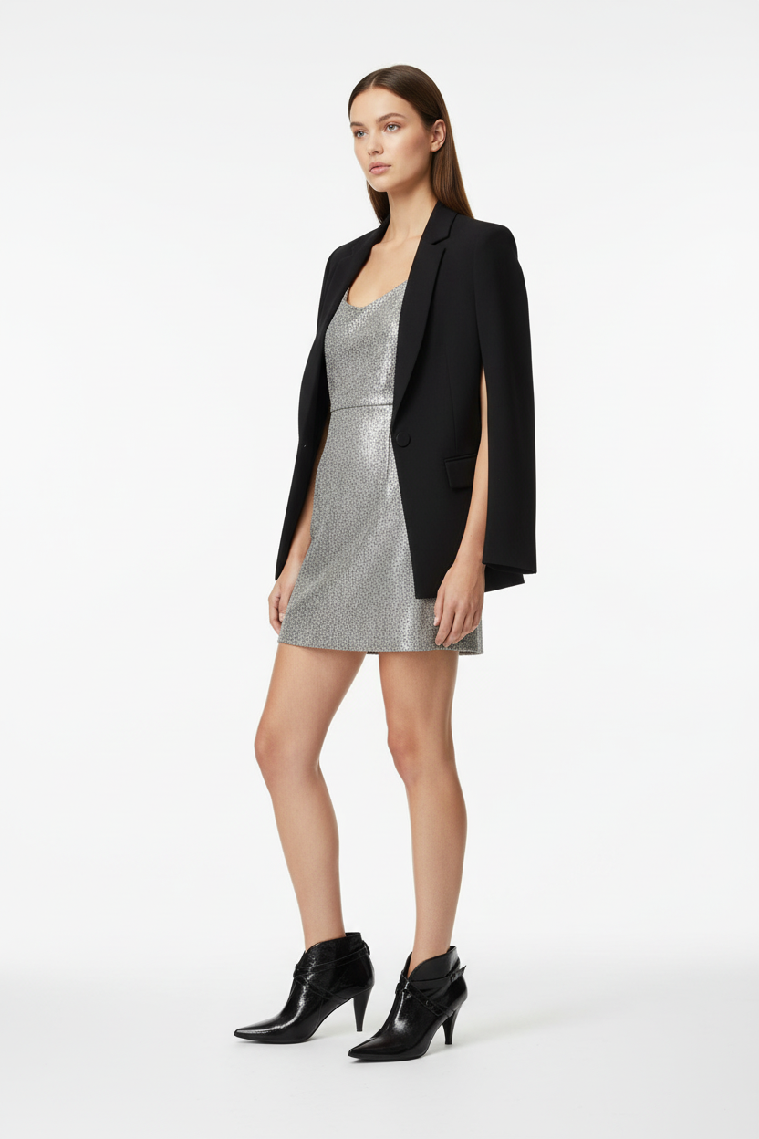 Tronchetti Eleganti Donna NeroGiardini 617E, Pelle Naplak, Vernice Nero, Chiusura Automatica