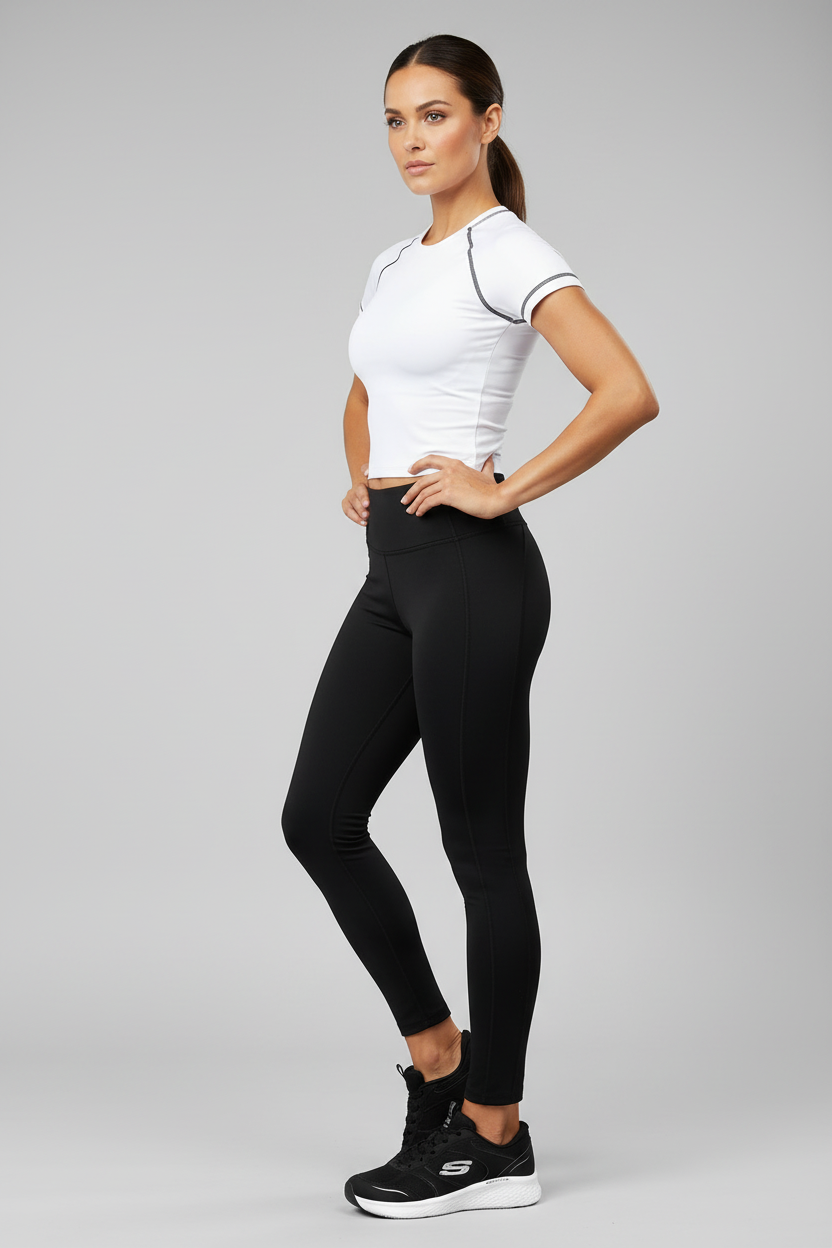 Skechers Memory Foam Donna Skech-Lite PRO - Black/White