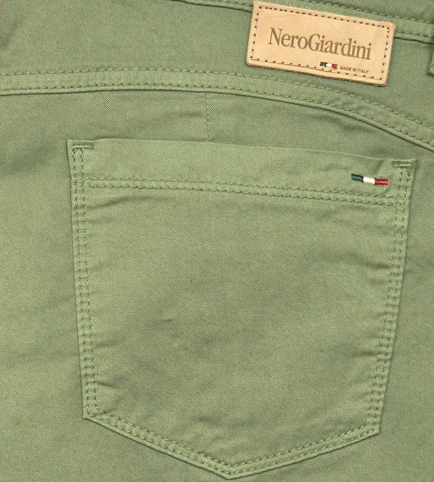 Pantaloni Estivi Donna Nero Giardini, Verde, Strass
