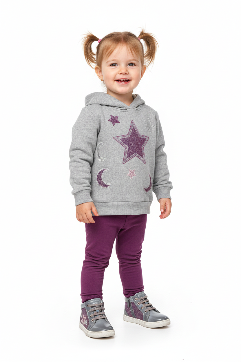 Scarpe da bambina Nero Giardini con zip, glitter cangianti, Vera Pelle - 23 EU