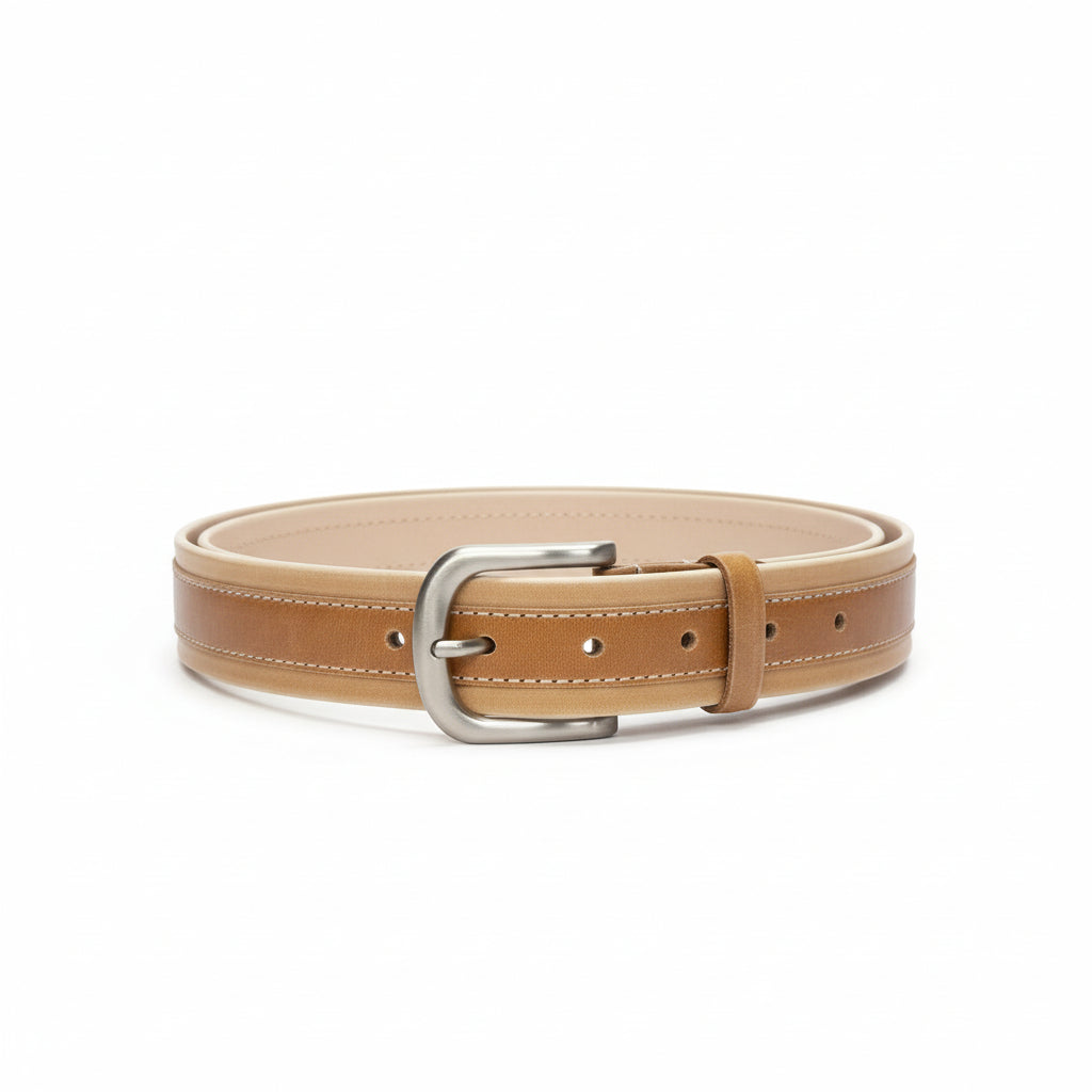 Cintura Nero Giardini, 15338, Uomo, Vera Pelle, Beige