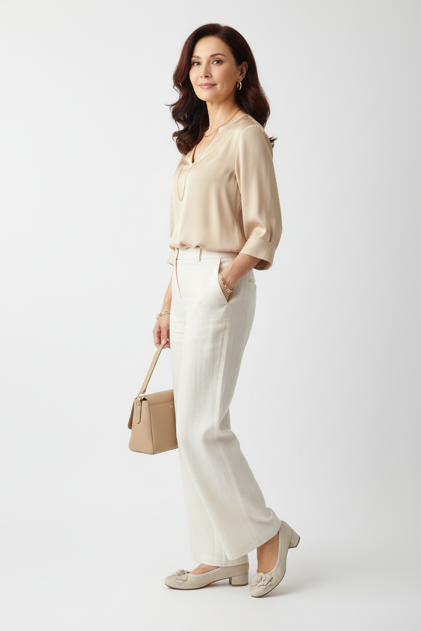 Dècolletè donna NeroGiardini P106020D tacco a blocco 3 cm, Vera pelle, colore Beige Safari