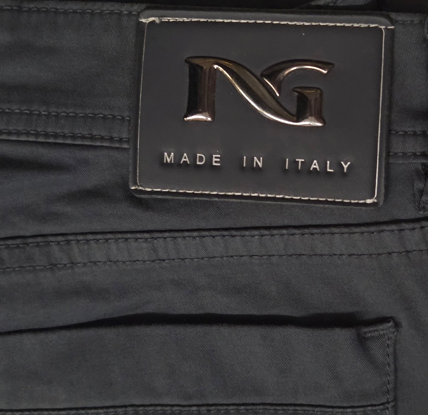 Pantaloni Blu Uomo Nero Giardini, Slim, P474502U, 46 IT