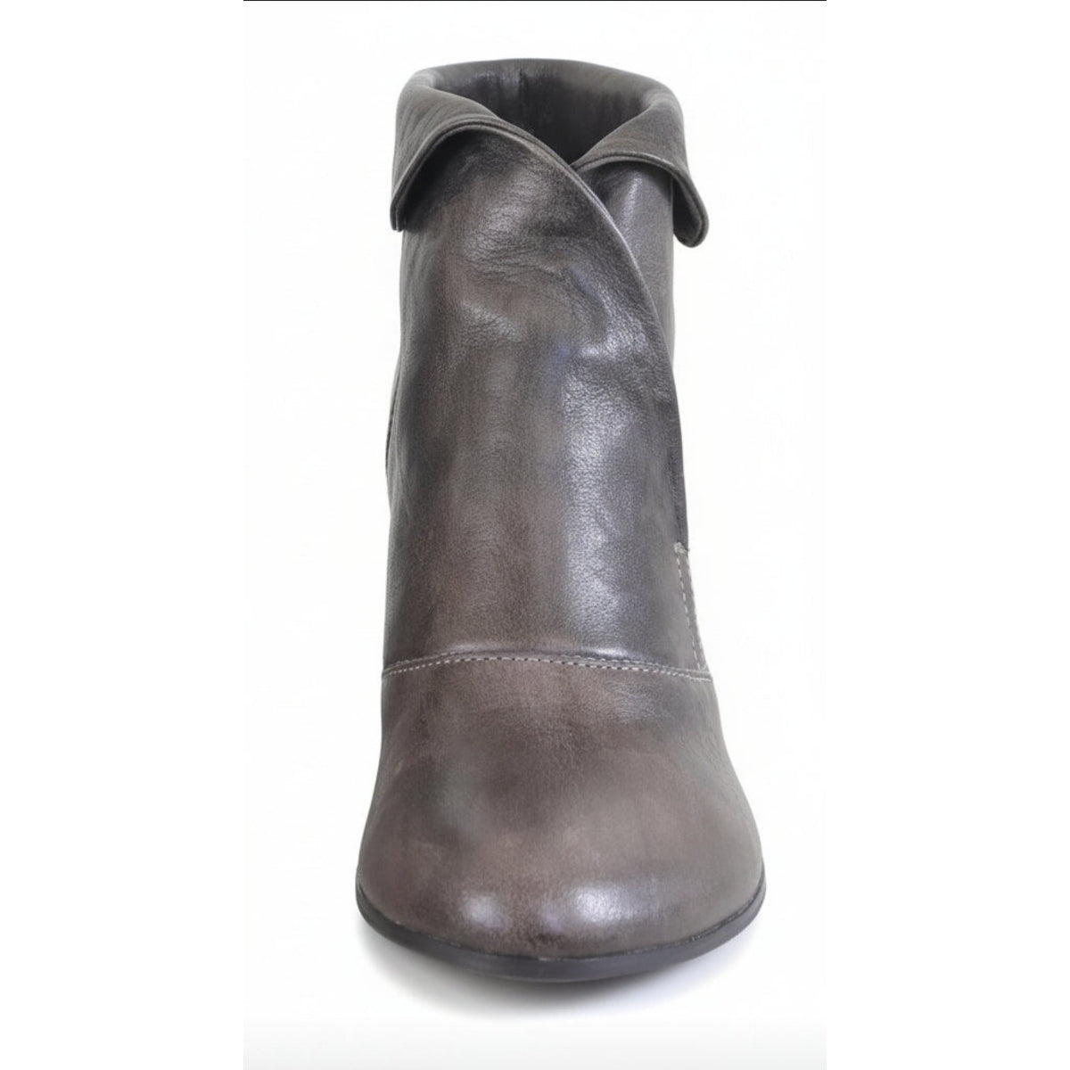Stivaletti alla caviglia Donna NeroGiardini A106662D - Tacco 6.5 cm, Vera Pelle, Grigio Carbone - Numero 36