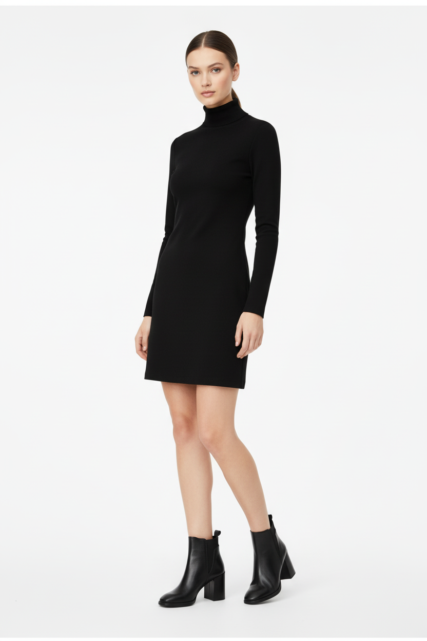 Stivaletti Neri Donna Cinzia Soft PQ9555760 - Vera Pelle, Tacco a blocco, Elastico e Zip Laterale