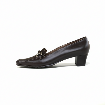 Mocassini Donna Comfort 1087 Vera Pelle Testa di Moro