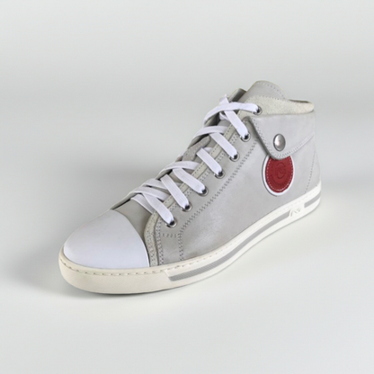 Sneakers Uomo/Donna NeroGiardini P410001D Vera Pelle Bianco ghiaccio - 38 EU