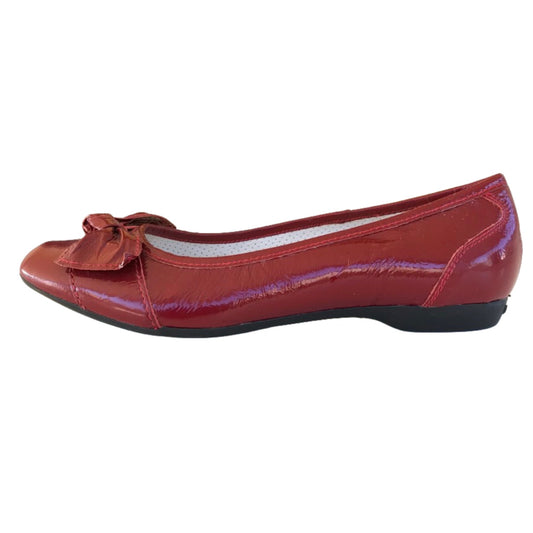 Ballerine NeroGiardini Vera Pelle Rosso Bordeaux