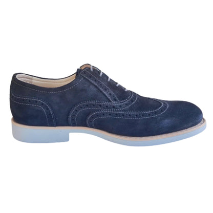 Scarpe Oxford Uomo NeroGiardini P603970U Blu indios