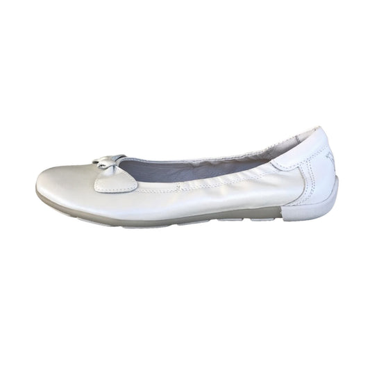 Ballerine NeroGiardini 36024 Vera Pelle Bianco Perlato