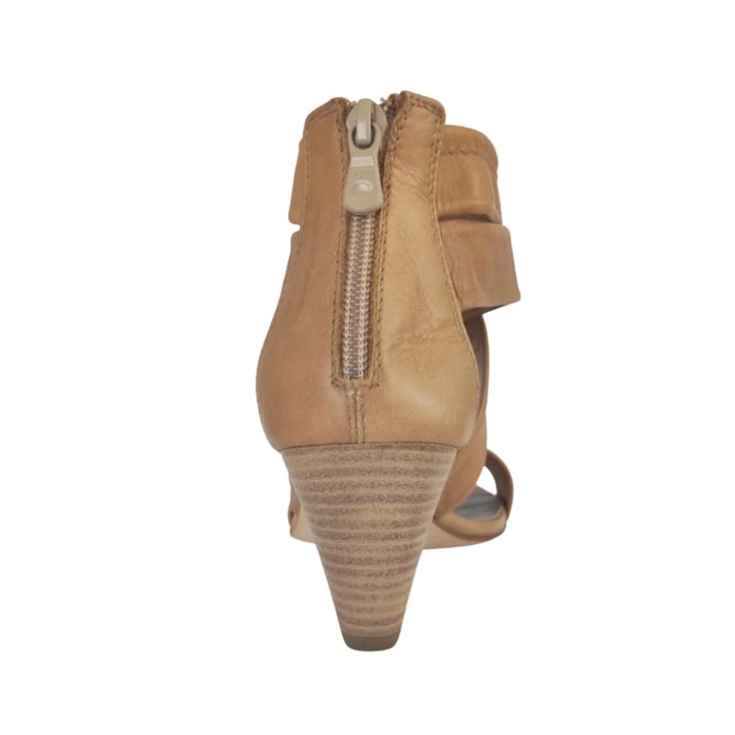 Sandali Donna NeroGiardini P106210D in Vera Pelle Cuoio Tacco a cono