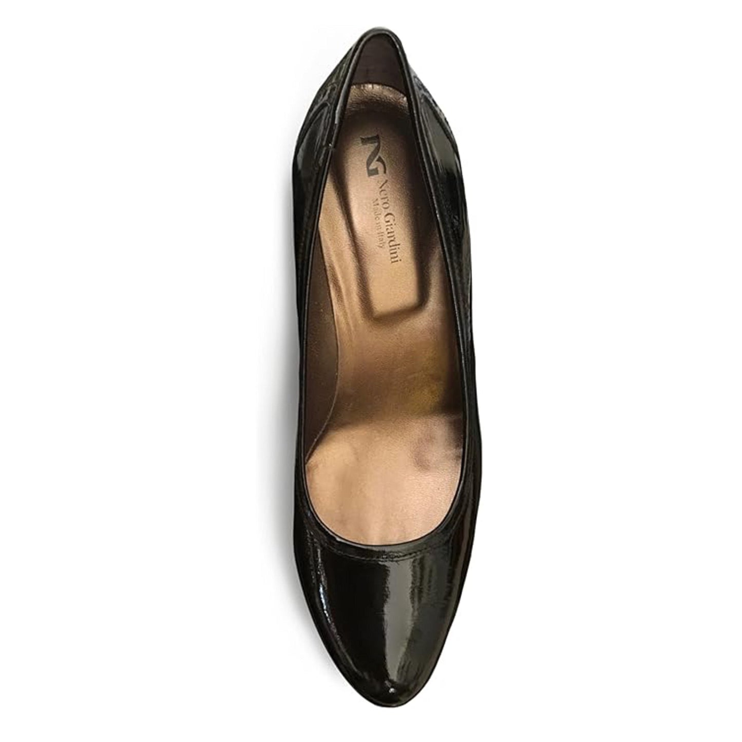 Scarpe in Vernice con zeppa Donna NeroGiardini A900125 Vera Pelle - 38 EU