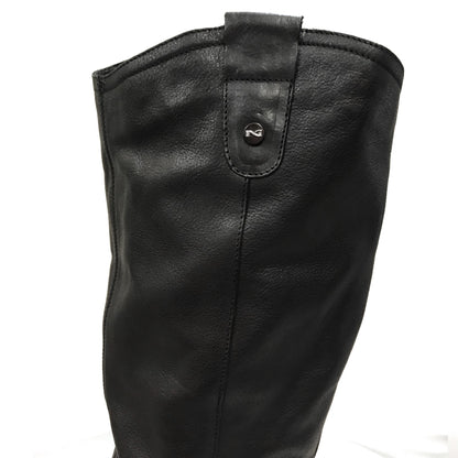 Stivali Cavallerizza Donna NeroGiardini A207991D Vera pelle, Tacco basso, Cerniera Zip, Borchie - Colore Nero