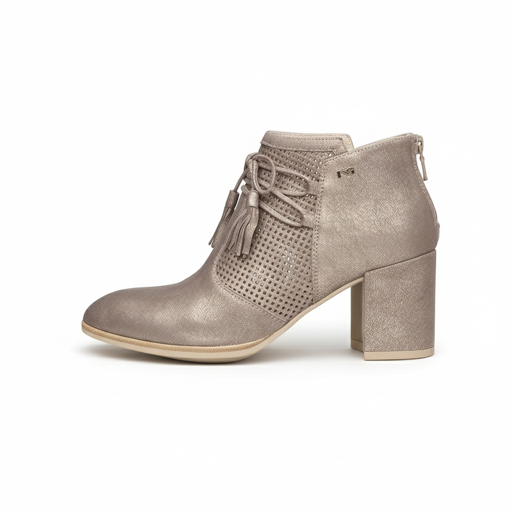 Tronchetti mezza stagione Donna NeroGiardini P907651D Platino