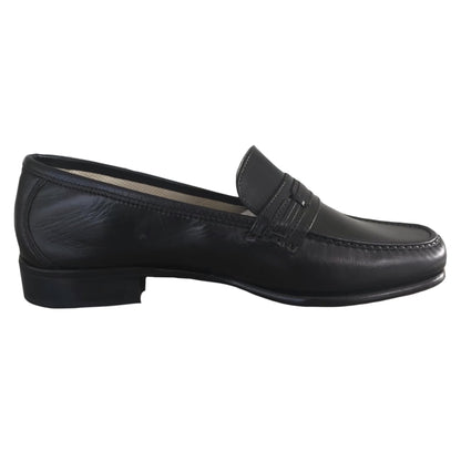 Mocassini Uomo Balducci 6928 Vera Pelle Nappa Nero - 41 EU