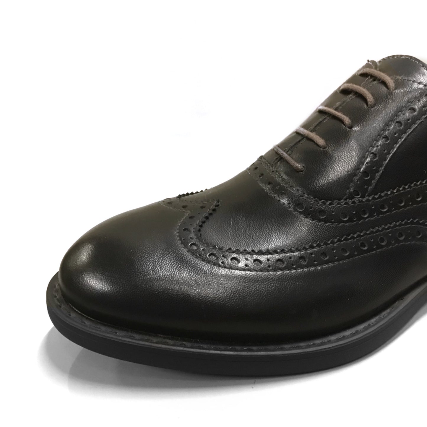 Scarpe Inglesine Oxford Uomo NeroGiardini  A503590U in Vera Pelle - Colore Nero