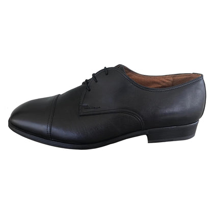 Scarpe Classiche Boomerang 539 Vera Pelle Cervo Colore Nero - 45 EU