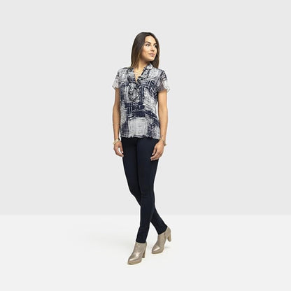 Nero Giardini P564901D Pantalone da Donna - Blu 26 EU