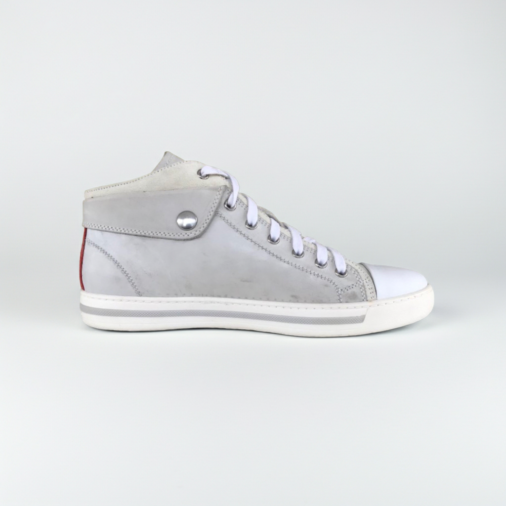 Sneakers Uomo/Donna NeroGiardini P410001D Vera Pelle Bianco ghiaccio - 38 EU