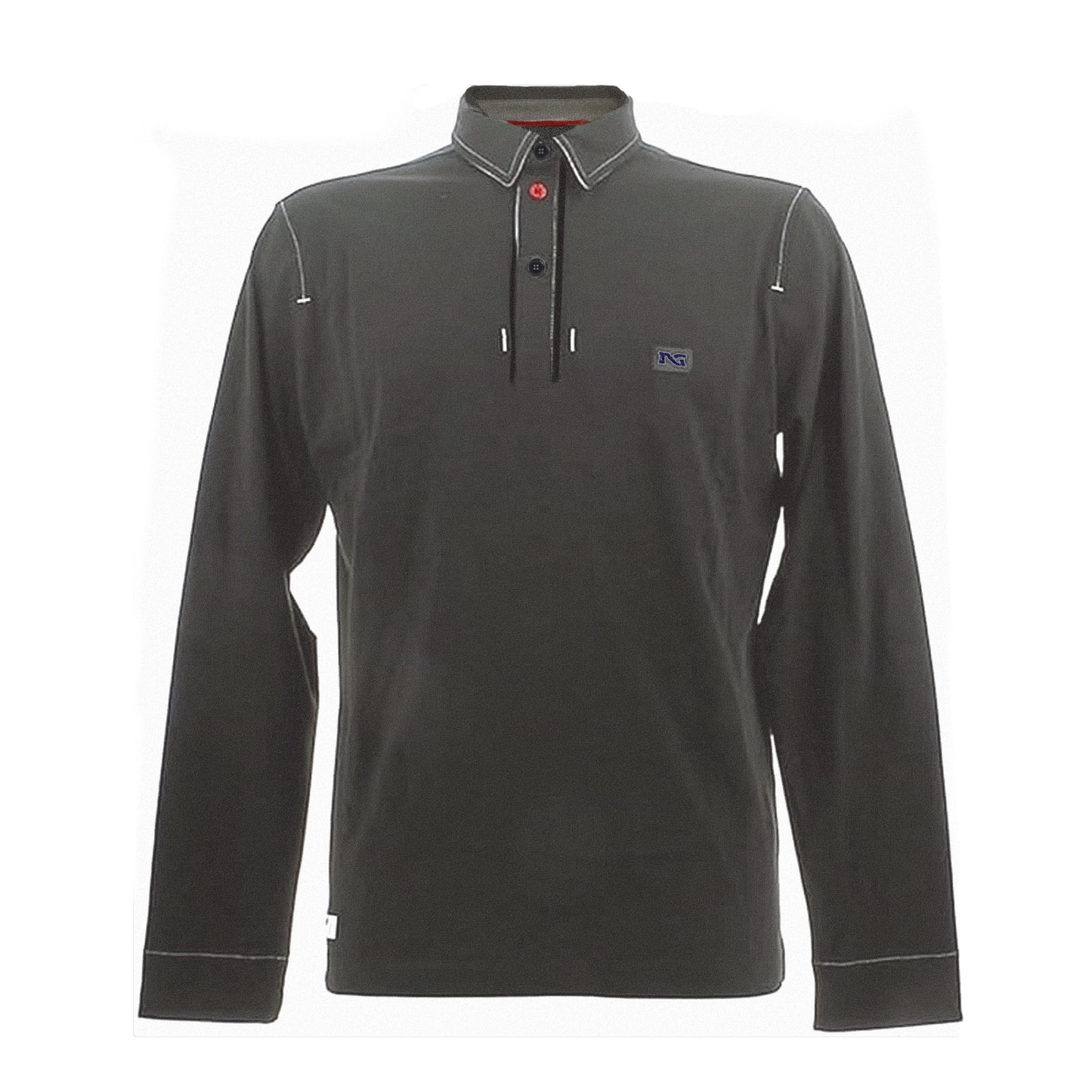 Maglia da Uomo Polo NeroGiardini A571100U - Grigio Piombo