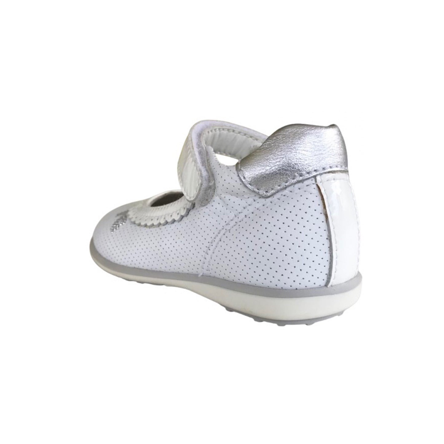 Ballerine Bambina NeroGiardini  P319690F Vera Pelle Bianco - 23 EU