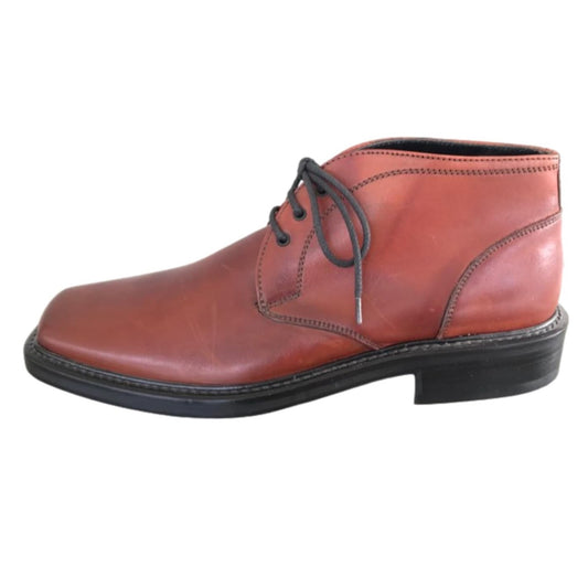Stivaletti Uomo NeroGiardini 9322 Vera Pelle Marrone Cuoio - 40 EU