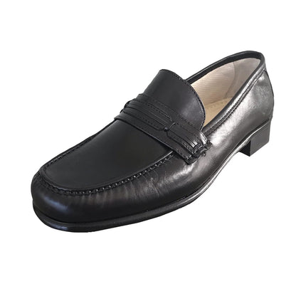 Mocassini Uomo Balducci 6928 Vera Pelle Nappa Nero - 41 EU
