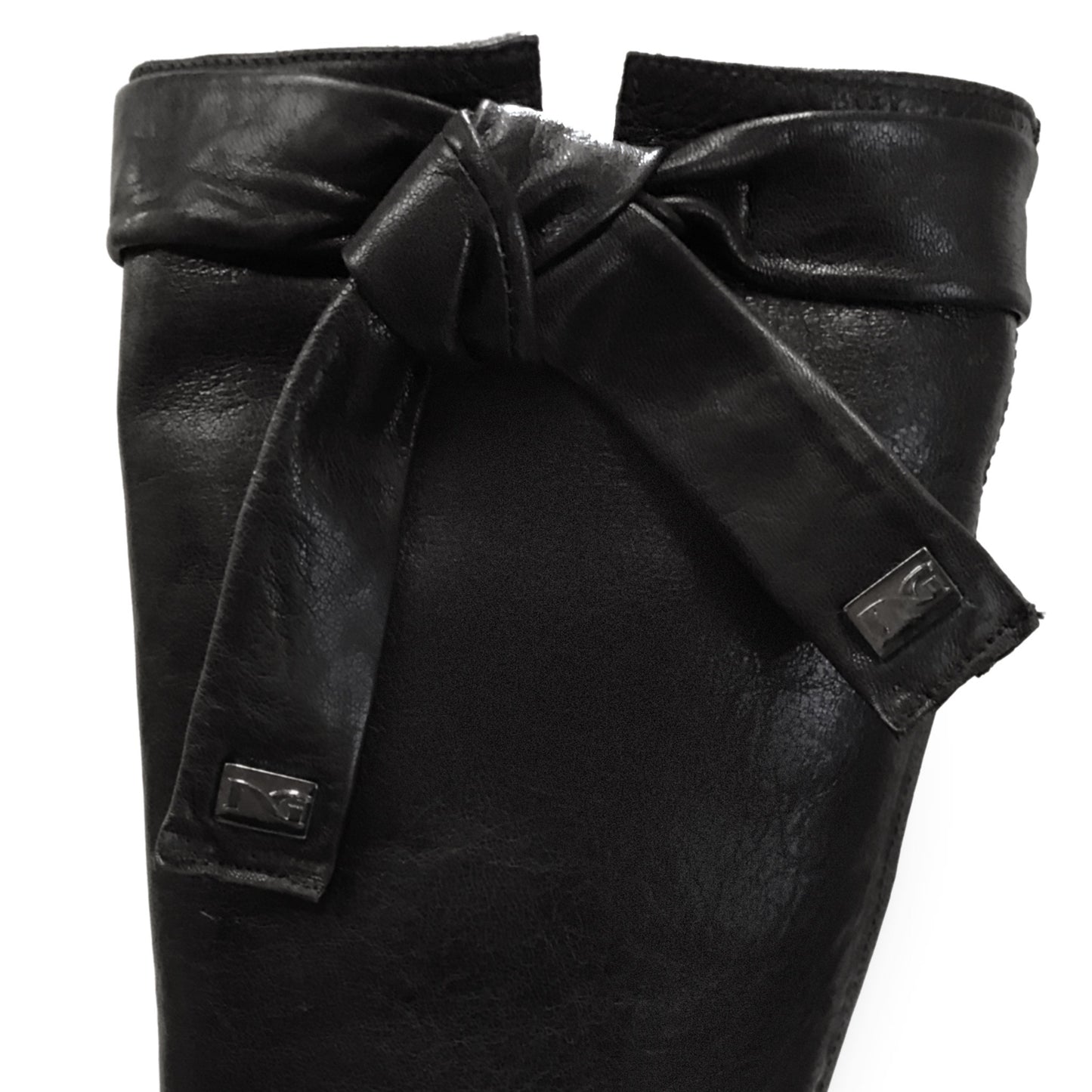 Stivali alti Donna NeroGiardini A900271E Tacco alto 7 cm, Vera Pelle, Nero, Zip