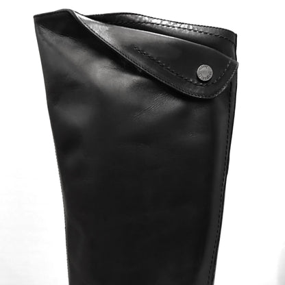 Stivali Cavallerizza NeroGiardini A309210D Vera Pelle, Cerniera Zip, Fibbia, Nero - Numero 38