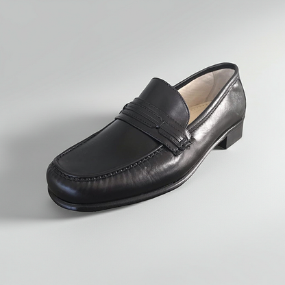 Mocassini Uomo Balducci 6928 Vera Pelle Nappa Nero - 41 EU