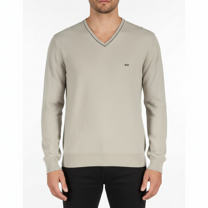 Maglia da Uomo NeroGiardini A470801U - Beige