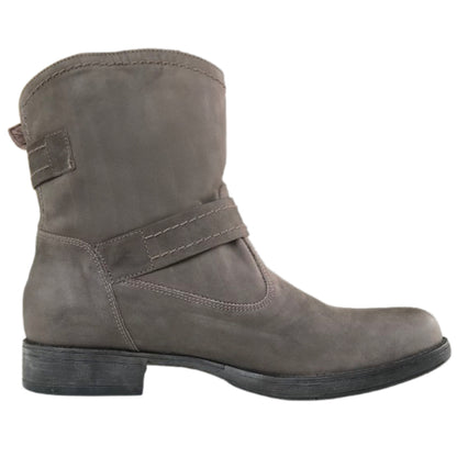 Stivaletti Biker Donna NeroGiardini A309210D in Vera Pelle, Color Verdegris, Altezza Caviglia - Numero 38
