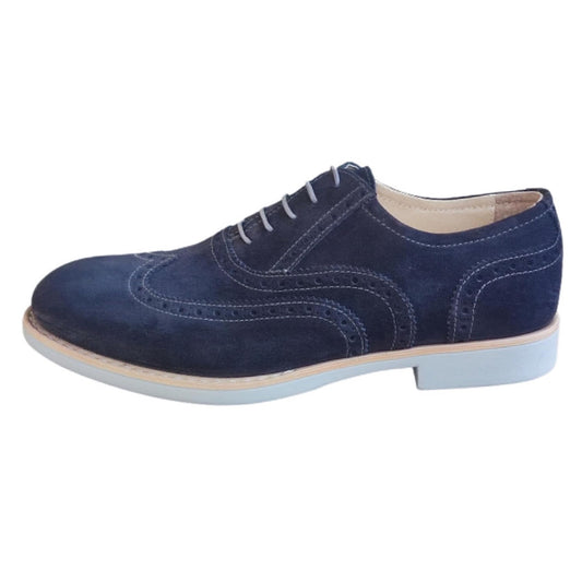 Scarpe Oxford Uomo NeroGiardini P603970U Blu indios