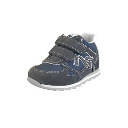 Scarpe Bambino NeroGiardini P623781M Vera Pelle Scamosciata Avio