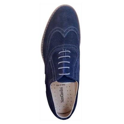 Scarpe Oxford Uomo NeroGiardini P603970U Blu indios